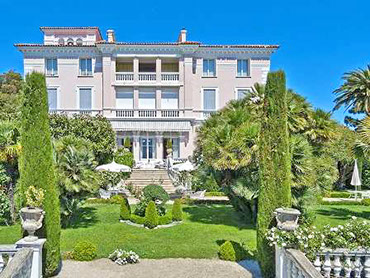 Luxurious Belle Epoque villa rental in Cap d'Antibes, South of France