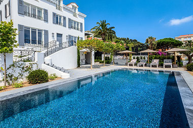 Estee lauder Cannes holiday villa rental in the South of France