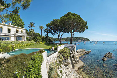 Cap Ferrat waterfront exclusivevilla rental with private pool