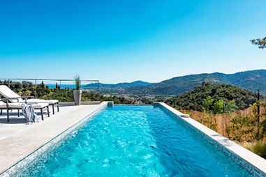 Modern holiday villa rental in Mougins, France