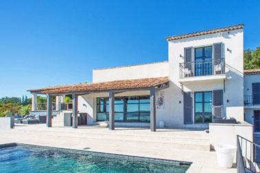Grimaud, South of France luxury villa rental with private pool & view