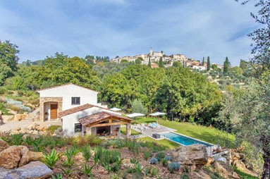 Provencal family holiday villa with pool and walking distance to a village